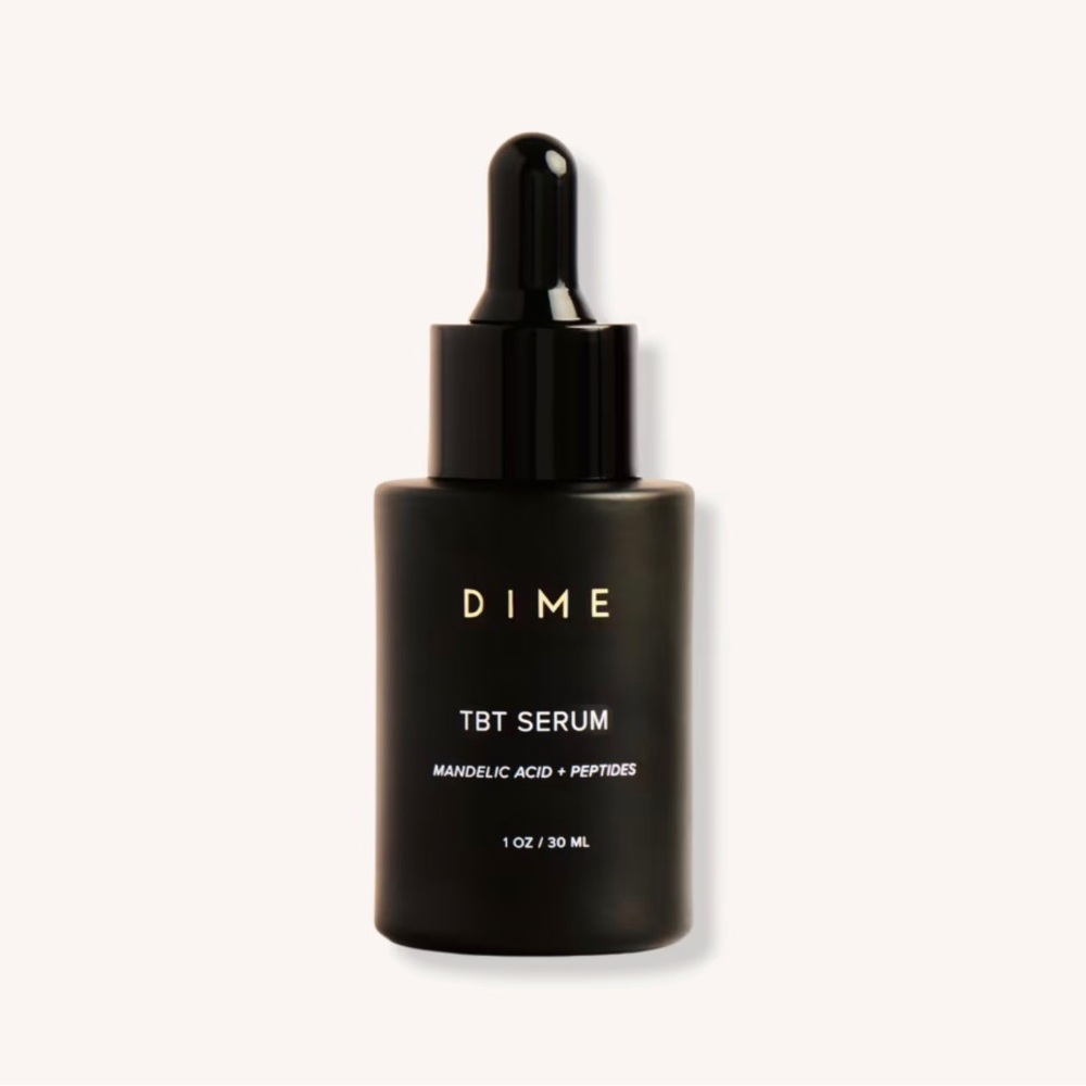Dime TBT Serum – Black Mandelic Acid + Peptides Face Serum - 1oz